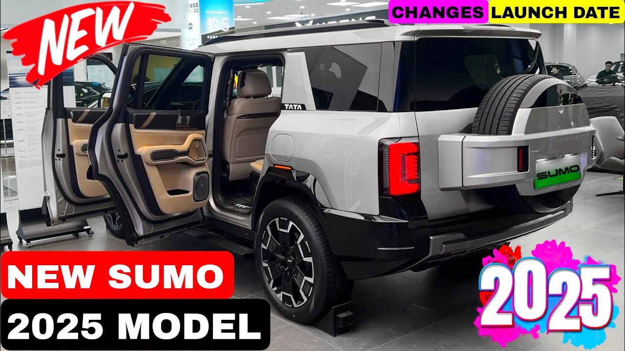 Tata Sumo Re-Launch Soon: Completely New Avatar With Premium Features and 7-Seater Comfort