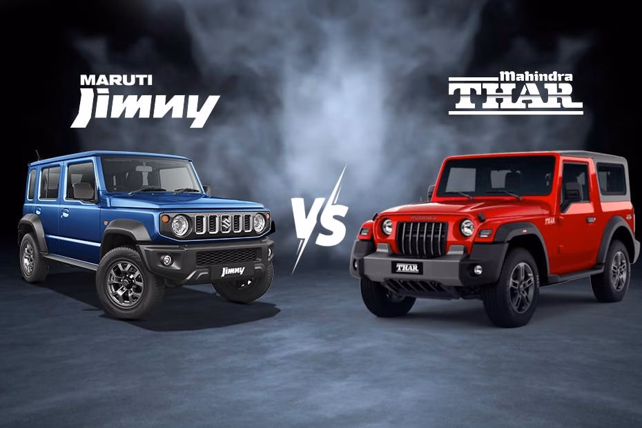 Mahindra Thar EV vs Maruti Jimny 5-Door