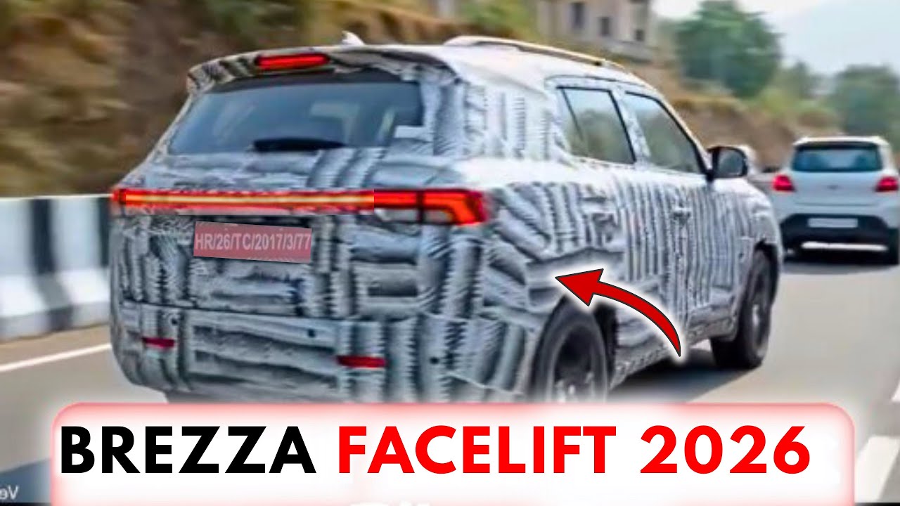 Maruti Brezza Facelift 2026 Launch