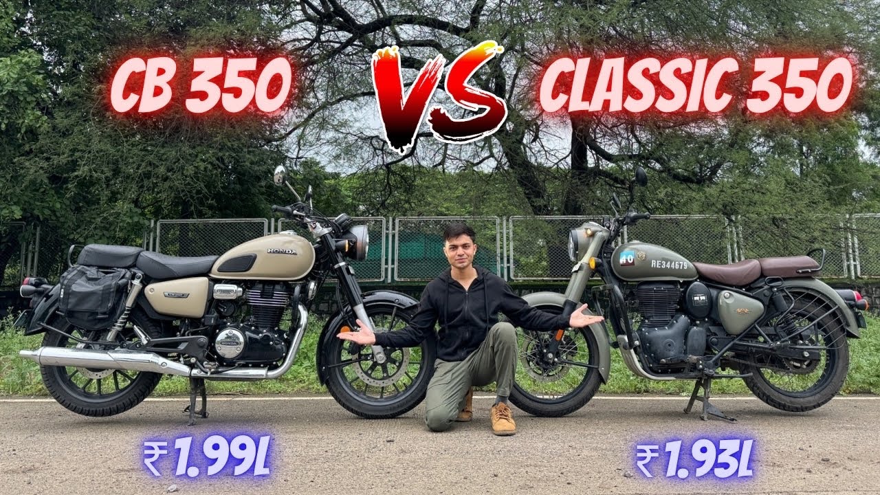 Royal Enfield Classic 350 vs Honda CB350