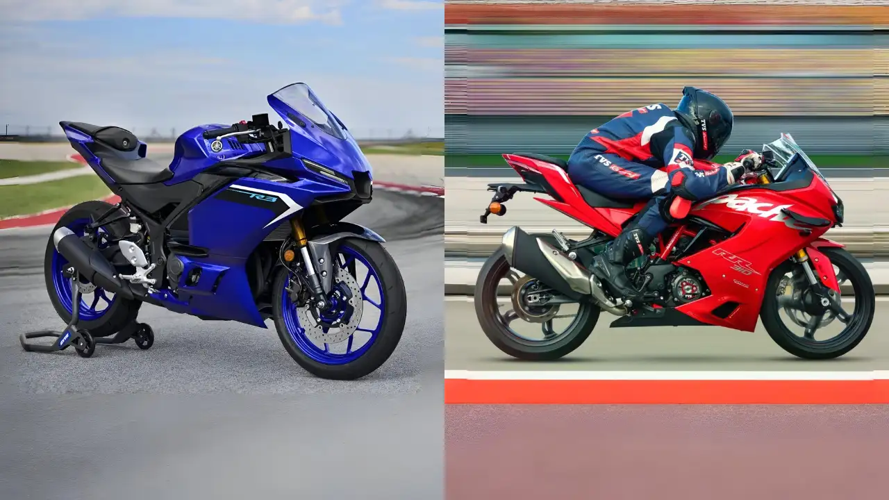 TVS Apache RTR 310 vs Yamaha R3